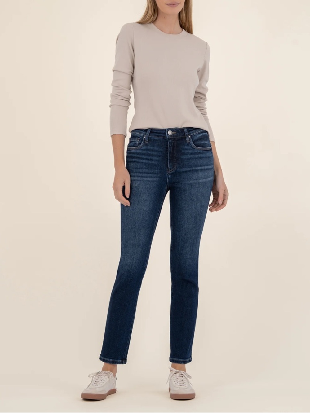 Women’s Kut from The Kloth Reese High Rise Ankle Straight Leg Jeans Size 12